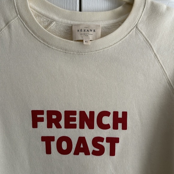 Sezane FRENCH TOAST sweatshirt - Picture 6 of 8
